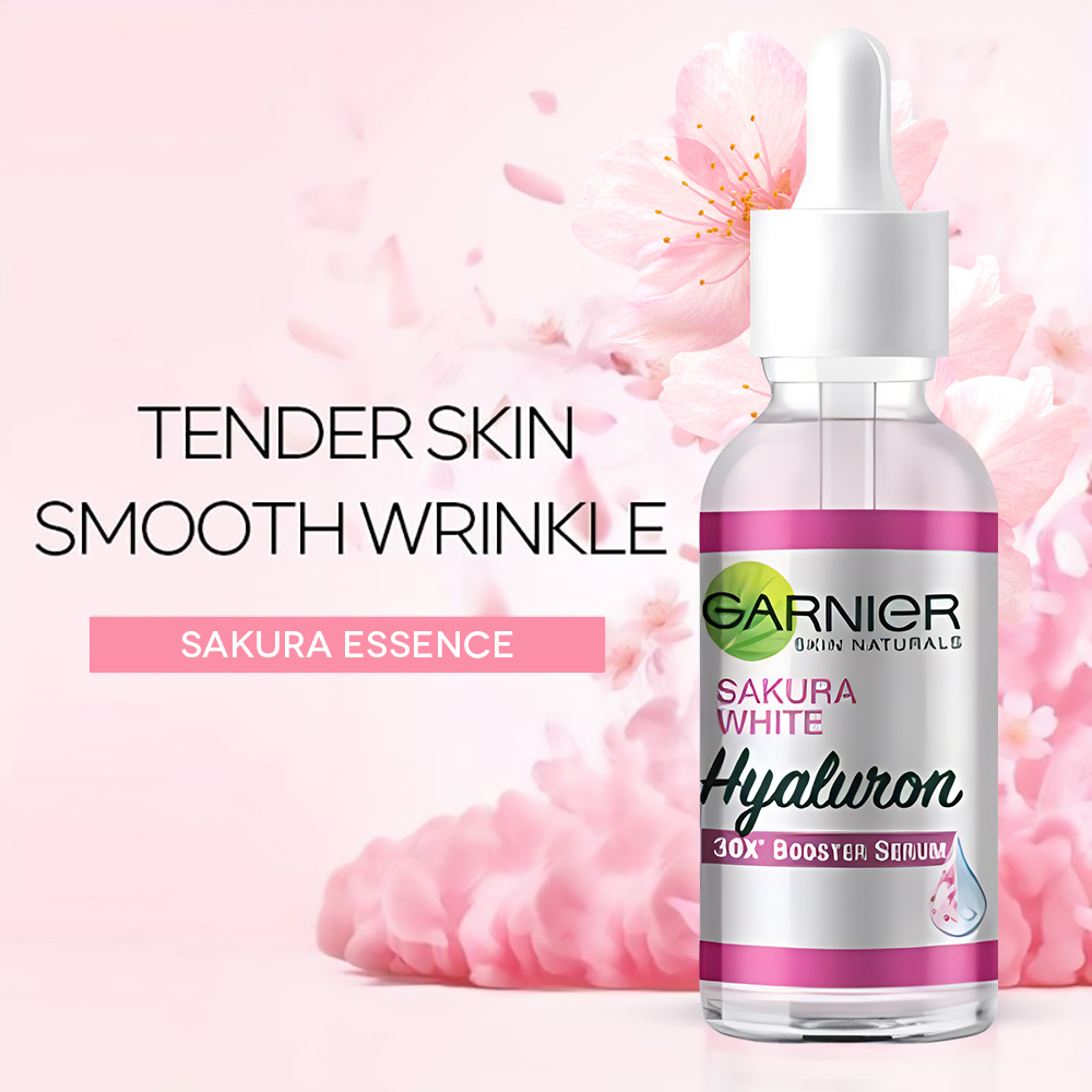 Growth Factor Serum - مصل GARN Nier الوردي ساكورا توهج