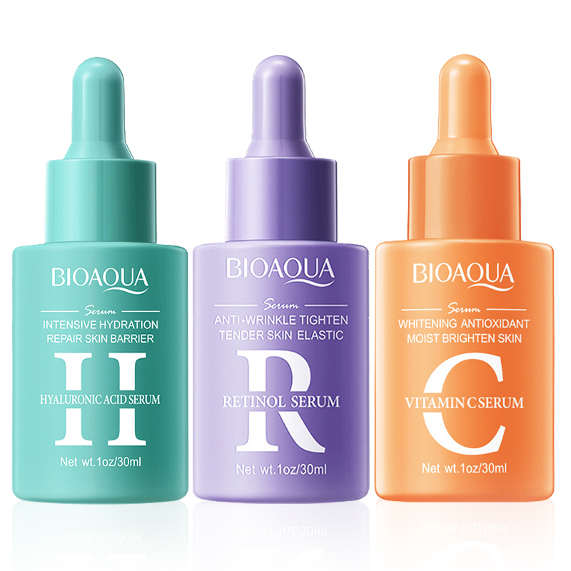The Ordinary Serum Hyaluronic Acid - 1/3 قطعة BIOAQUA فيتامين C الريتينول