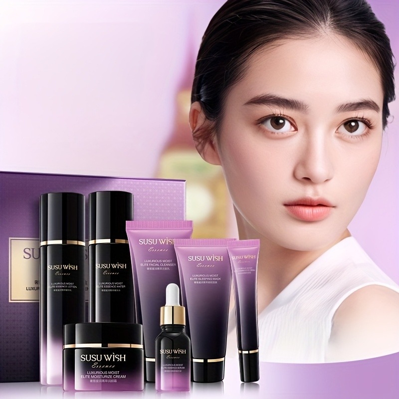 Luxury Skincare Gifts - مجموعة عناية فاخرة وأنيقة من تسع