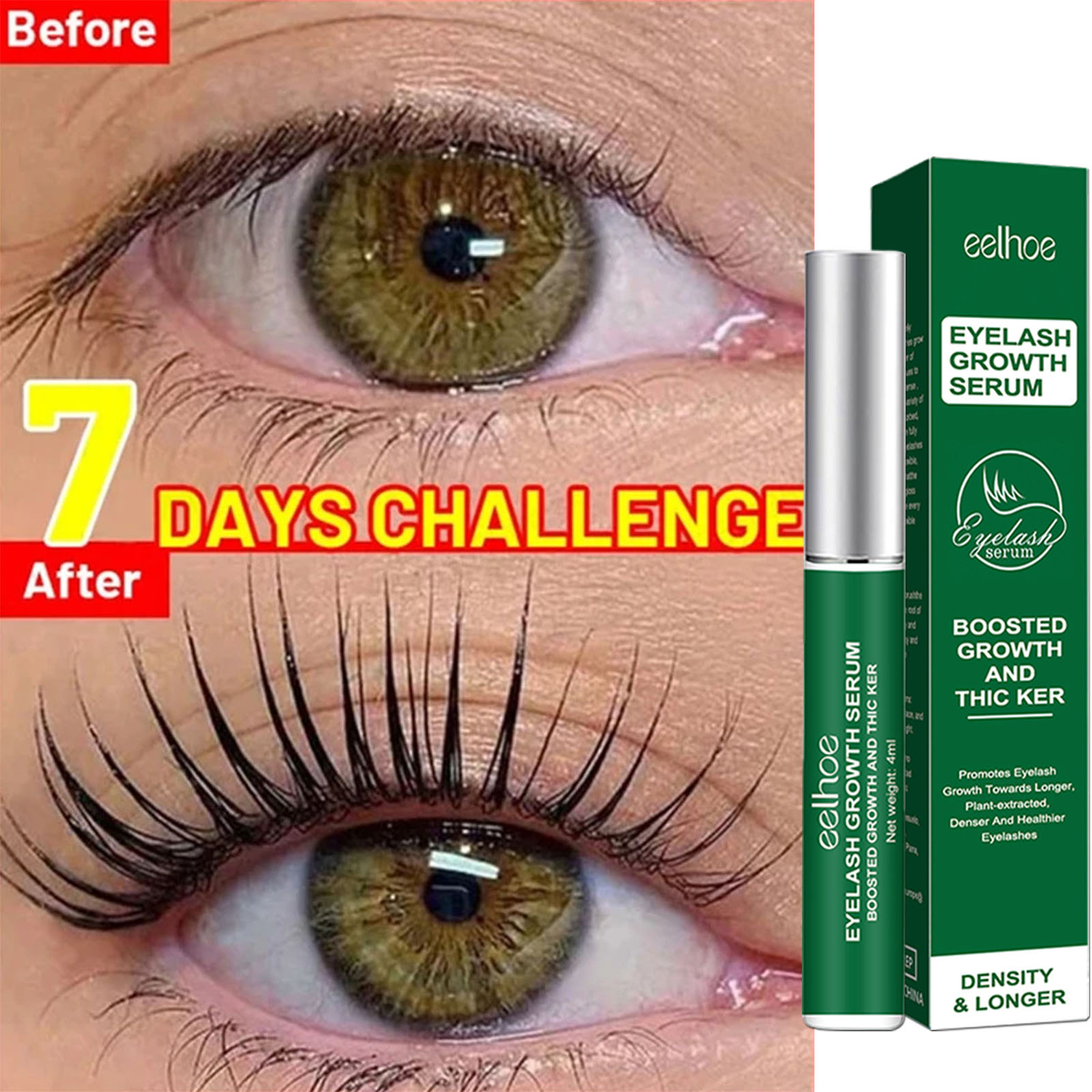 سيروم نمو الرموش السريع 7 أيام - مراجعة Growth Factor Serum وسعره
