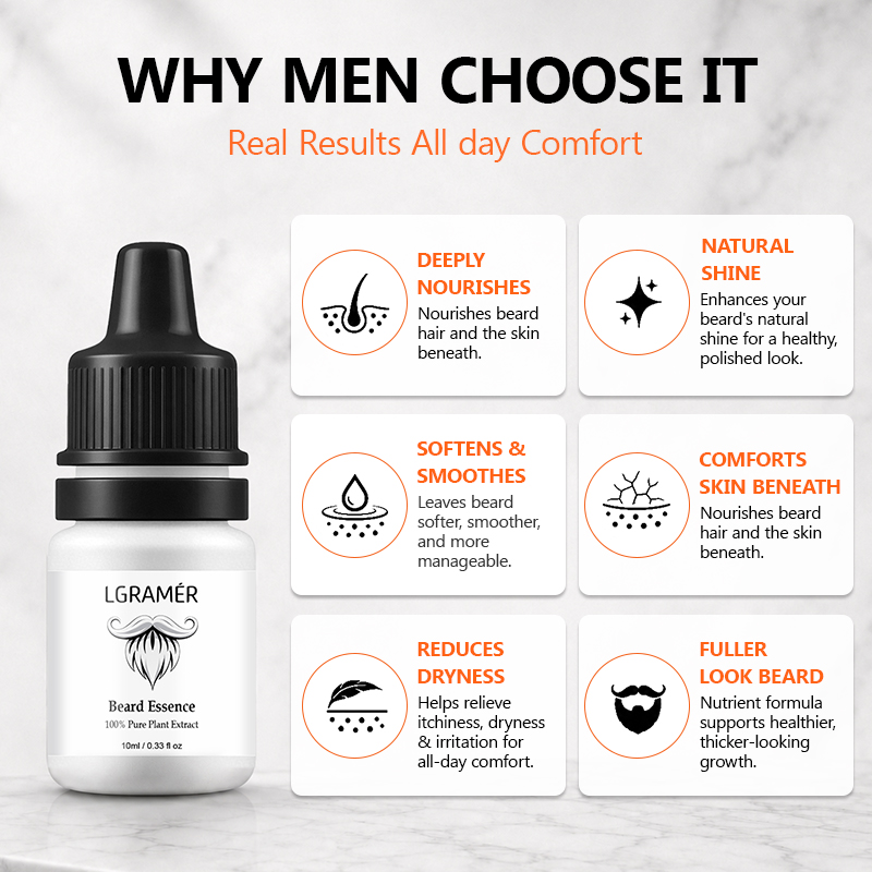 سيروم نمو اللحية للرجال لتغذية - مراجعة Growth Factor Serum وسعره