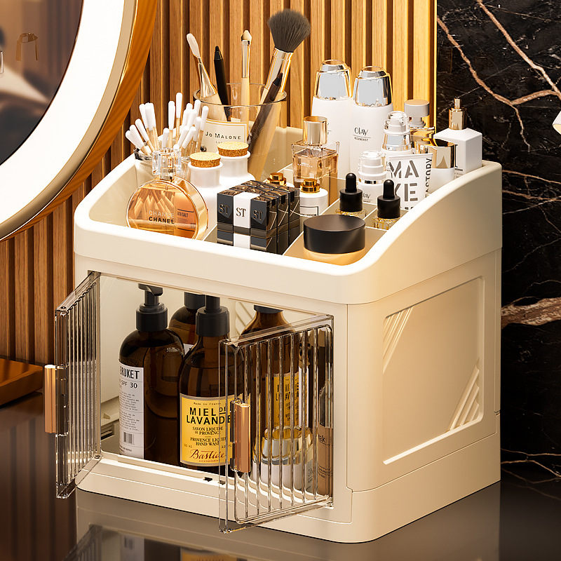 خزانة تخزين مكياج متعددة الطبق - مراجعة Luxury Skincare Gifts وسعره