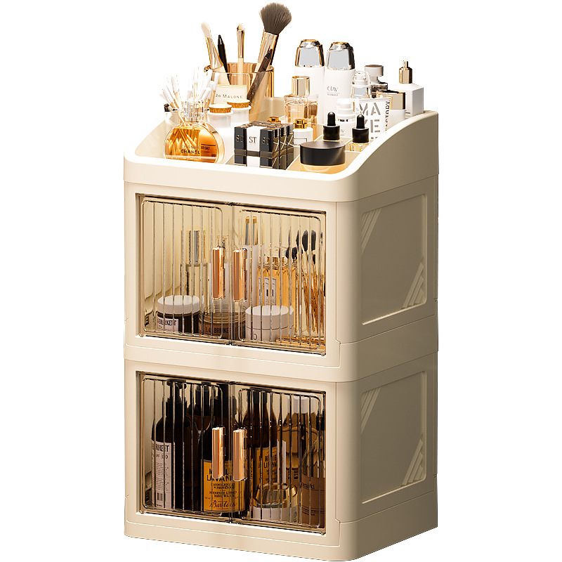 خزانة تخزين مكياج متعددة الطبق - مراجعة Luxury Skincare Gifts وسعره