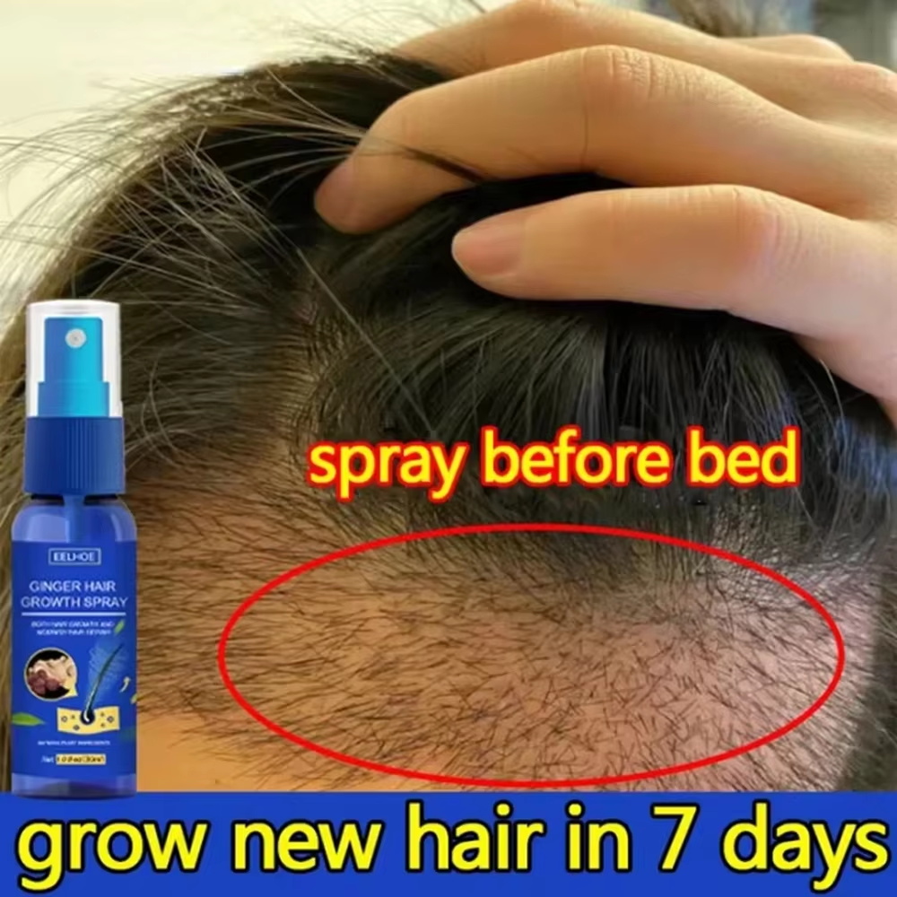 بخاخ الزنجبيل السريع لنمو الشع - مراجعة Growth Factor Serum وسعره
